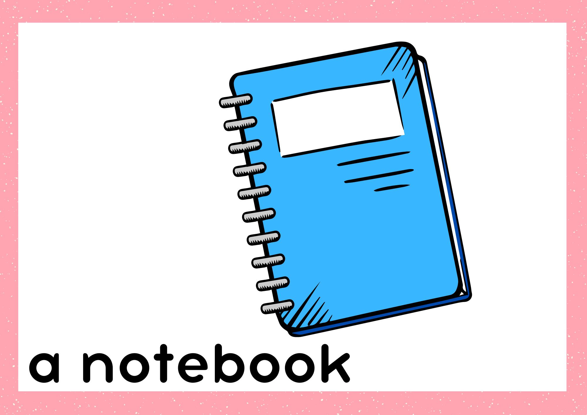 a notebook